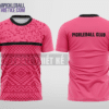 Mẫu áo bóng cầu CLB Tây Ninh màu hồng thiết kế nữ PB54