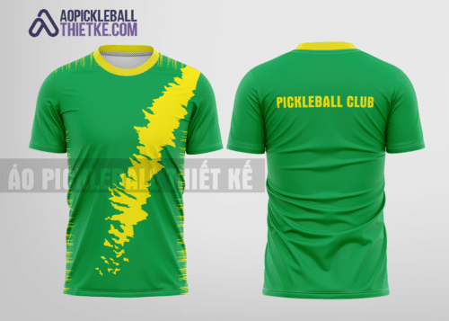 Mẫu áo đồng phục pickleball CLB Đồng Nai màu xanh lá thiết kế tương lai PB20