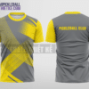 Mẫu áo thi đấu pickleball CLB Hà Tĩnh màu xám thiết kế tốt nhất PB26