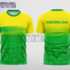Mẫu áo thi đấu pickleball CLB Huyện Ba Vì màu xanh lá thiết kế tốt nhất PB78