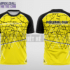 Mẫu áo thi đấu pickleball CLB Lâm Đồng màu vàng thiết kế uy tín PB39