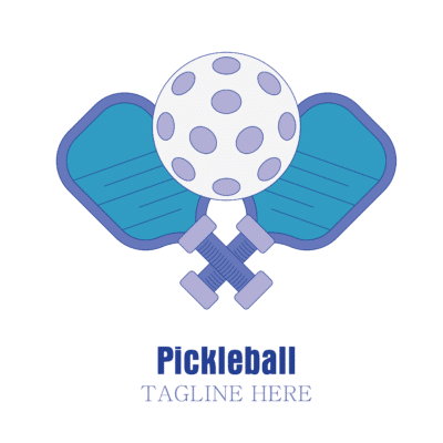 Mẫu logo Pickleball đẹp cho đội, nhóm, câu lạc bộ-25