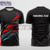 Mẫu áo đồng phục pickleball CLB Cam Ranh màu đen thiết kế tương lai PB202