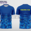 Mẫu áo đồng phục pickleball CLB Cát Hải màu xanh dương thiết kế đẹp PB215