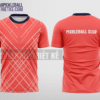 Mẫu áo giải pickleball CLB Anh Sơn màu hồng thiết kế chất lượng PB127
