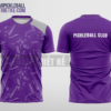 Mẫu áo thể thao pickleball CLB Cam Lộ màu tím thiết kế thương hiệu PB199