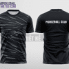 Mẫu áo thể thao pickleball CLB Cao Linh màu đen thiết kế đẹp PB212
