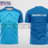 Mẫu áo thi đấu pickleball CLB Bạc Liêu màu xanh da trời thiết kế uy tín PB143