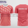 Mẫu áo thi đấu pickleball CLB Đông Hà màu hồng thiết kế uy tín PB299