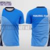 Mẫu áo thun pickleball CLB Buôn Ma Thuột màu xanh da trời thiết kế may đẹp PB188