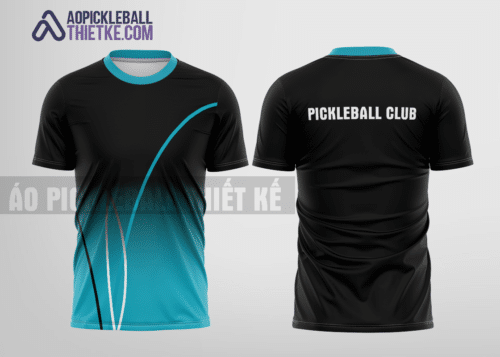 Mẫu quần áo pickleball CLB Đơn Dương màu đen thiết kế lạ PB295