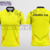 Mẫu đồng phục polo pickleball CLB Ninh Hòa màu vàng thiết kế thương hiệu PL41