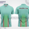 Mẫu áo cổ trụ pickleball CLB An Khánh màu xanh lơ thiết kế chất lượng PL873